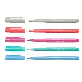 Faber-Castell - Broadpen Fineliner 0.8mm (Pastel Set)