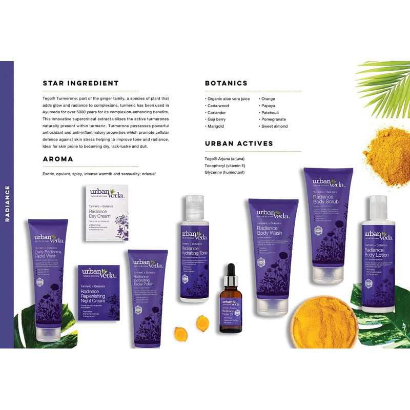 Urban Veda Radiance Body Lotion 250 ml