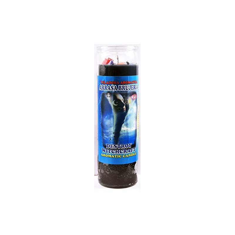 3 Pieces Candle Cocktail Aromatic Vela Destroy Witchcraft/ARRASA Brujeria