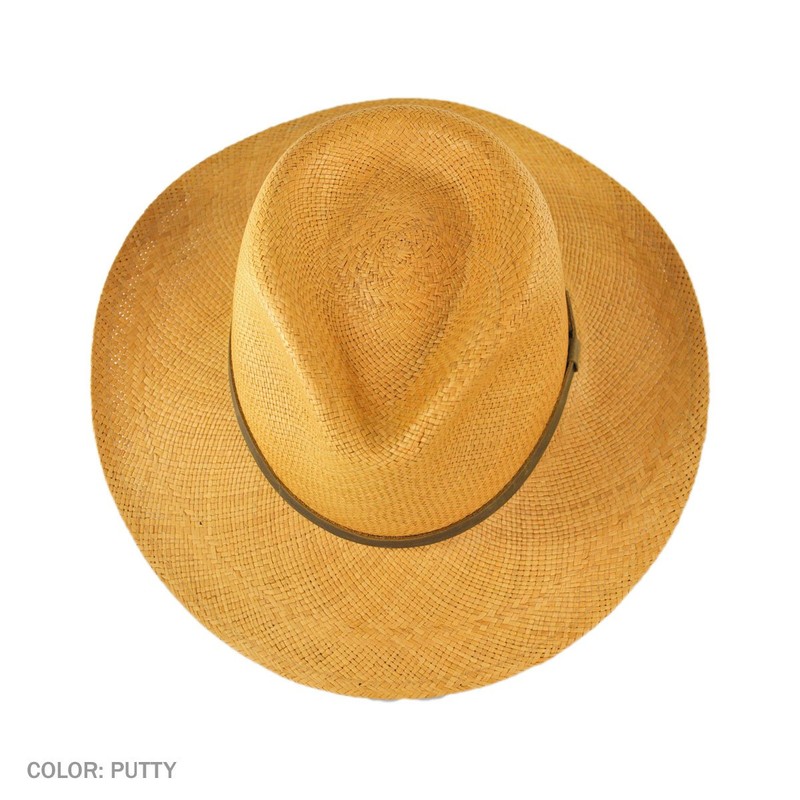 Jaxon MJ Panama Straw Outback Hat (Medium, Putty)