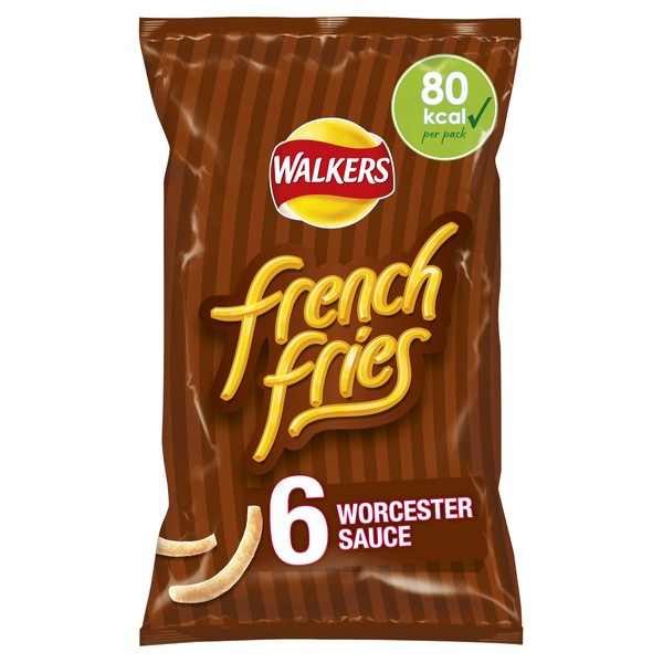 Walkers French Fries Worcester Sauce Multipack Snacks