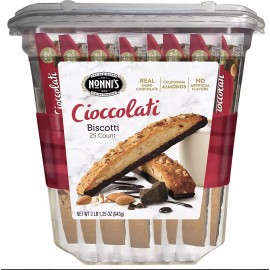 Nonnis Nonni's Cioccolati Biscotti, 25 ct.