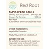 HerbEra Red Root 120 Capsules, 500 mg, Wildcrafted Red Root