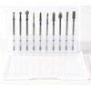 Set of 10 Professional Diamond Cutter for Nail Caps, Strands,