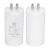 PATIKIL CBB60 60uF Run Capacitor,1 Pcs AC450V 4 Pin Double