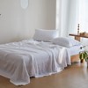 Simple&Opulence 100% Linen Sheet Set 4 Pieces Natural France Flax