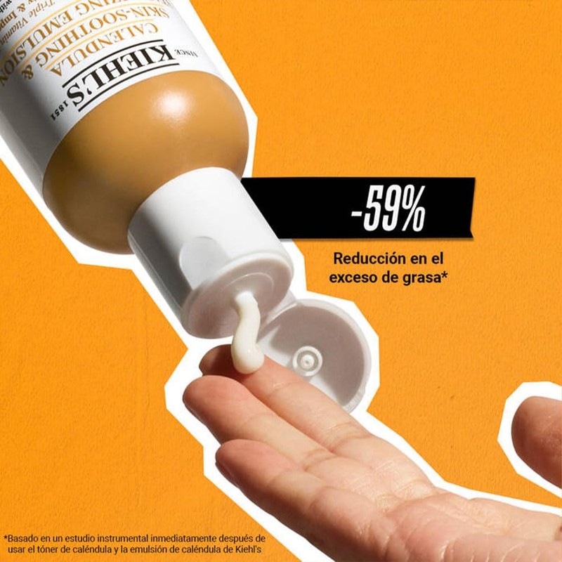 Kiehl's Calendula Face Cream, Emulsión Para La Piel Estabilizadora y