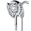 INAVAMZ 2-in-1 Shower Head with Handheld Combo: 2.5GPM Rainfall Shower