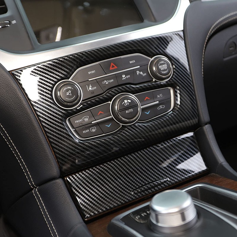 crosselec Carbon Fiber Central control Air conditioning A/C panel cover