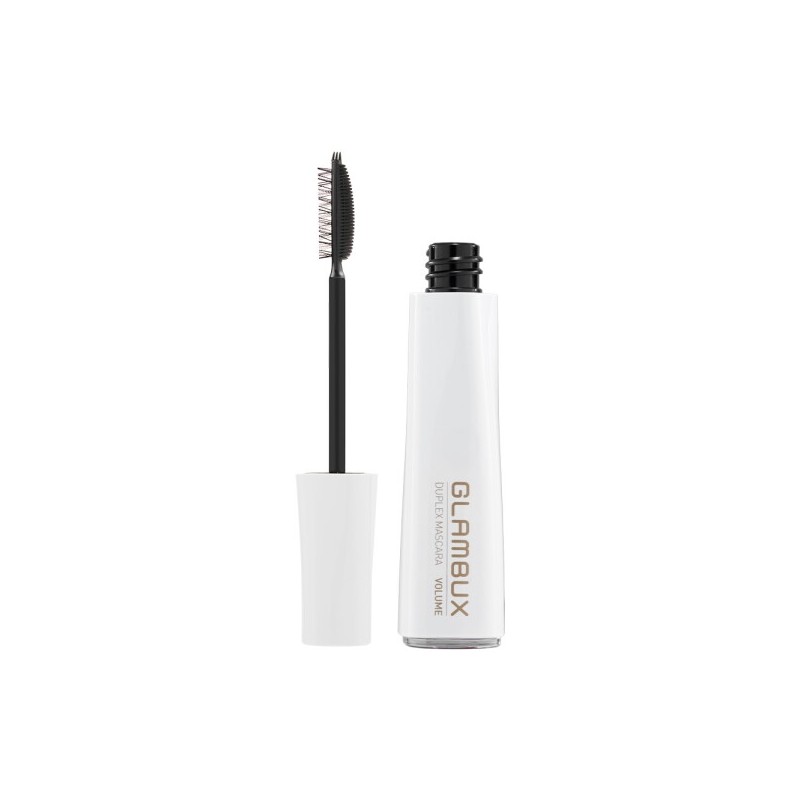 Glambugs Duplex Volume Mascara Waterproof Black Red Brown Black /
