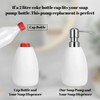 Stainless Steel Soap Dispenser Pump Replacement for Standard 28/400 Thread