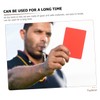 BESPORTBLE Portable Soccer Referee Kit with Red and Yellow Cards