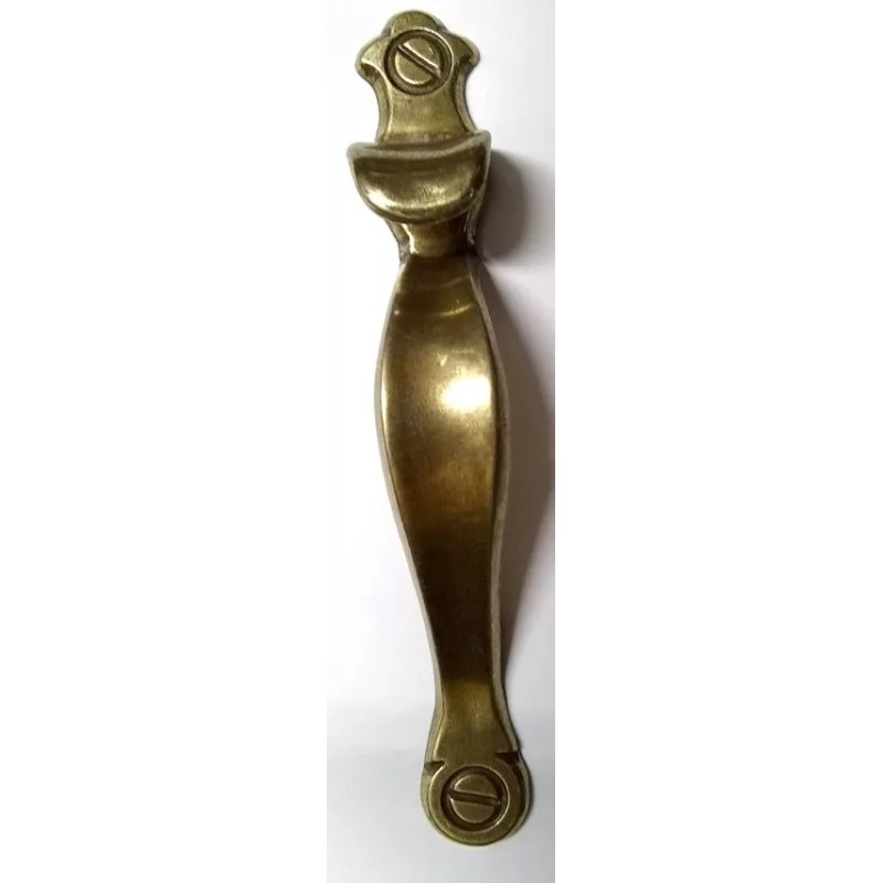 Unbranded LOT OF 5 Antique Brass Finish Door Pull Handle