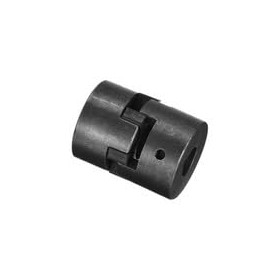 RITZ INDUSTRIAL 3/4" to 1" L075 Flexible 3-Piece L-Jaw Coupling Set & Buna-N, NBR Rubber Spider
