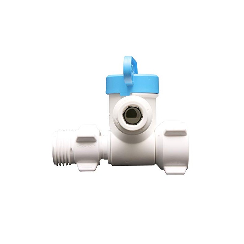 John Guest Angle Stop Adapter Valve 1/2" X 3/8" X