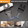 125Pcs Multi Tool Blade Kits Cutting and Sandpaper Oscillating Tool