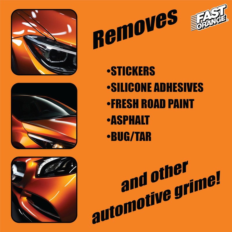 Fast Orange 25816 Citrus Blaster Adhesive Remover 16 oz., Safe