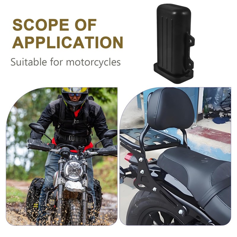 ULTECHNOVO Motorcycle Tool Holder Storage Box for Motorcycle Toolbox Easy