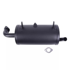 Unbranded Exhaust Muffler NEW 18091-0235 Fits for 2005-11 Kawasaki Mule 600 610 2X4 4X4