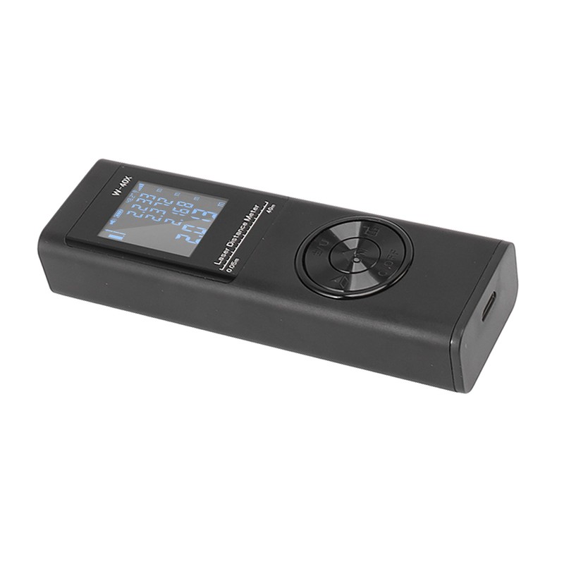 Laser Distance Meter High Accuracy Rechargeable 131ft Handheld Rangefinder with