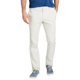 vineyard vines Men's On-The-Go Performance Straight Leg Pants, Stone, 35W X 30L