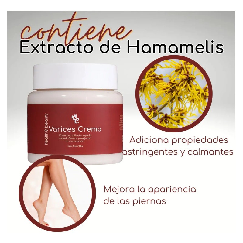 Crema Para Varices Emolit Con Castaño De Indias Y Hamamelis