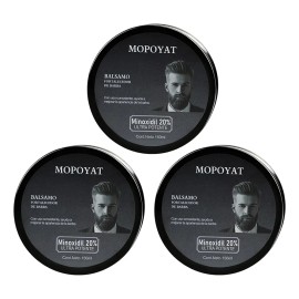 3pcs Balsamo Para Crecer La Barba Al 20%