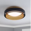 Aiwen LED Round Flush Mount Light, Contemporary Circular Ceiling Lighting