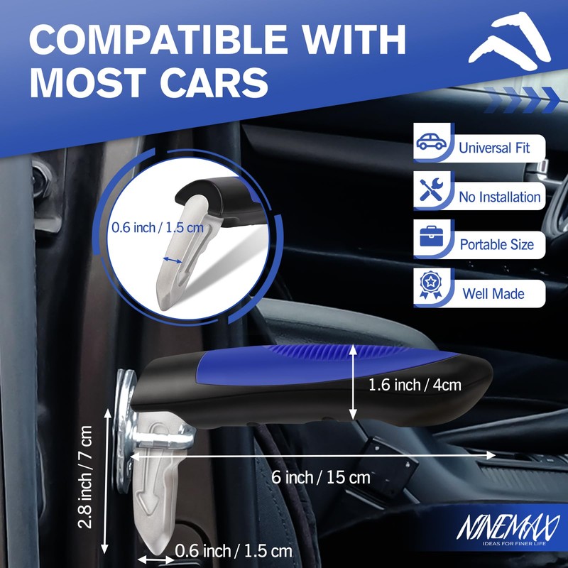 NINEMAX Car Door Handle for Elderly Car Handle Assist Support,