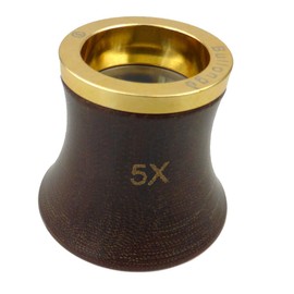 Bullongè MaXXclear Z2 Eye Magnifier for Watchmakers 5x Watchmakers Magnifier with Unscrewable Metal Bezel