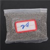 Stainless Steel Polishing Beads Burnishing Ball Jewelry Polishing Accessory (2mm)