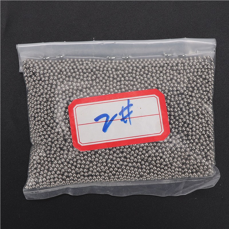 Stainless Steel Polishing Beads Burnishing Ball Jewelry Polishing Accessory (2mm)