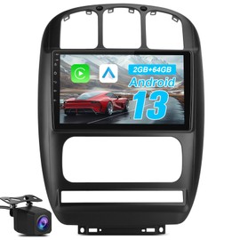 2GB+64GB Car Radio Stereo for Dodge Caravan Chrysler Town&Country 2001-2007 Android 13 CarPlay Android Auto Bluetooth DSP with GPS Navigation