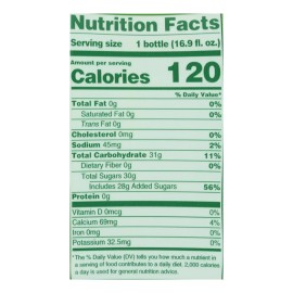 UD_Alo Original Appeal Aloe Vera Juice Drink Case 12-16.9 Fl Oz Pomelo Lemon Pink Grapefruit Date Sugar Water Pear Ingredients
