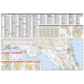 Rand McNally Easy to Read: Florida State Map