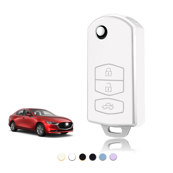 TOOMUME Car Key Cover TPU, Car Key Case Fit for