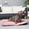 Pink Dog Bed for Crate Washable 36 Inch Kennel Pads