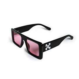 Vambechda Fashion Large Square Pink Gradient Sunglasses Women's Fashion Cateye Style Women's Sunglasses UV Protection 400