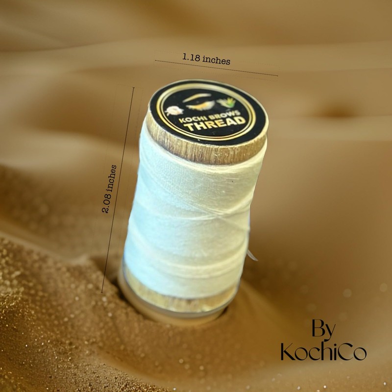 Kochi Co Eyebrow Threading Thread | Organic Cotton Thread for