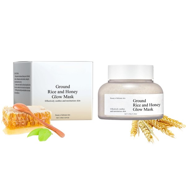 Rice And Honey Clay Mask - Moisturizing Face Masks Skincare