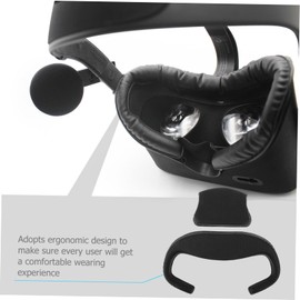 WOONEKY Ergonomic Pad Set Light Blocking Sleep Mask for Vr Soft Breathable Face Cushion