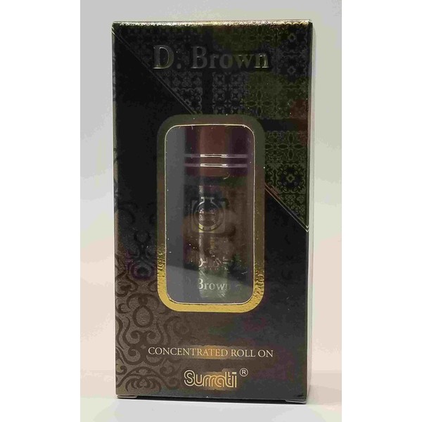 D. Brown - 6ml Roll-on Perfume Oil by Surrati - 3 pack