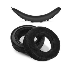 JOYSOG Replacement Ear Pads for Beyerdynamic DT700 Prox/ DT900 Prox Headphones Ear Cushions, Headset Earpads (Earpads+Headband Pad)