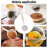 Wjelet 4 Pcs Mini Sieve, Stainless Steel Tea Strainer with