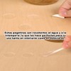 200 Piezas Pegatinas Doble Cara de Silicona Adhesivas de Pared