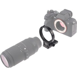 Hersmay Metal Lens Tripod Clamp for Sigma 100-400 mm F5-6.3 DG DN OS Lens for Sony E Mount Art 105 mm F1.4 DG HSM Suitable for Arca Type Quick Release Plate