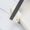KALIM Flat Medium Cut File, Double Cut Teeth, 6'' Length,