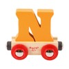Bigjigs Rail Rail Name Letter N (Orange)