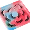 Manga Lashes Natural Look False Eyelashes 5 Pairs Transparent Eyelash