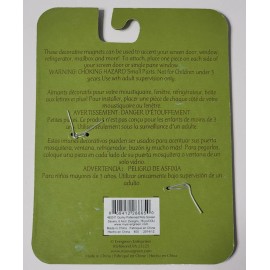 Evergreen Garden Poodle Dog Quirky Pattern Magnetic Screen Door Saver Magnet